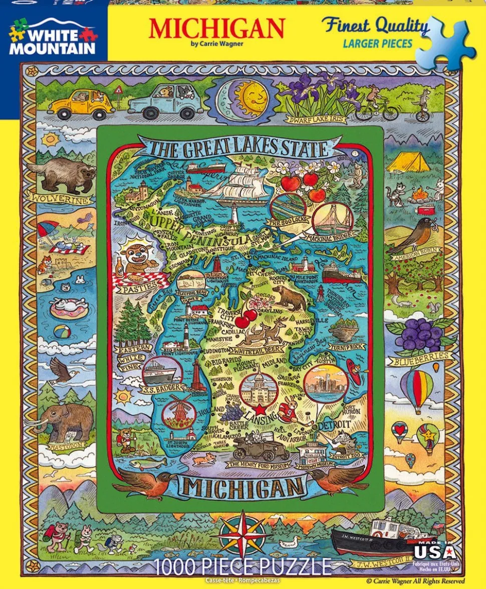 Set of 3: Michigan Bundle 1000 piece