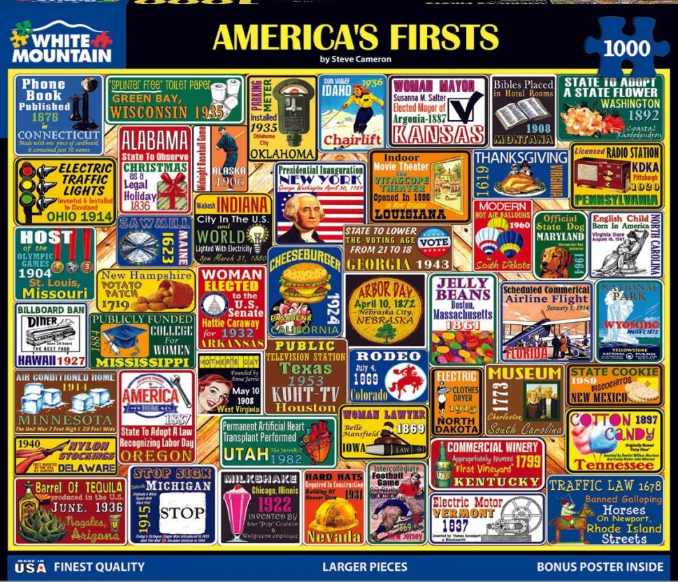 Set of 6: New Collage Bundle 1000 piece