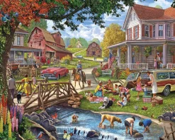Set of 3: NEW Country Retreats Bundle 1000 piece