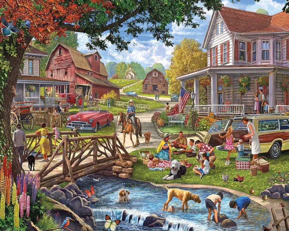 Set of 3: NEW Country Retreats Bundle 1000 piece