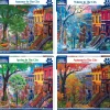 Set of 4: NEW Seasons in the City Bundle 1000 piece