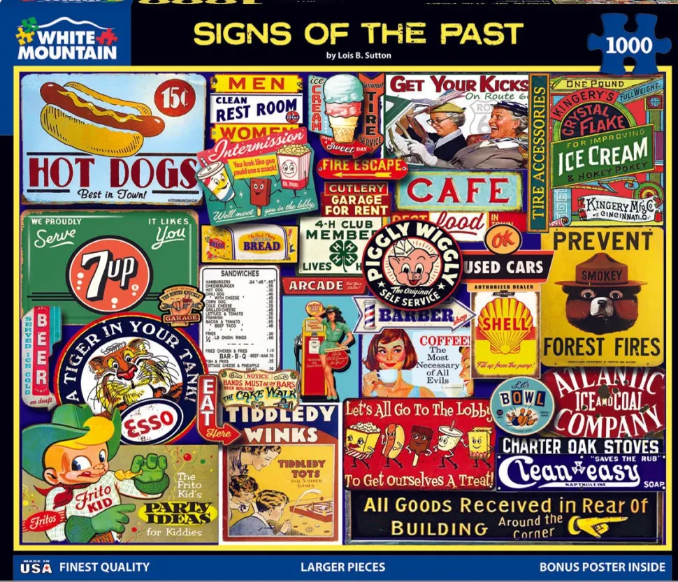 Signs Of The Past (2022pz) - 1000 Piece Jigsaw Puzzle