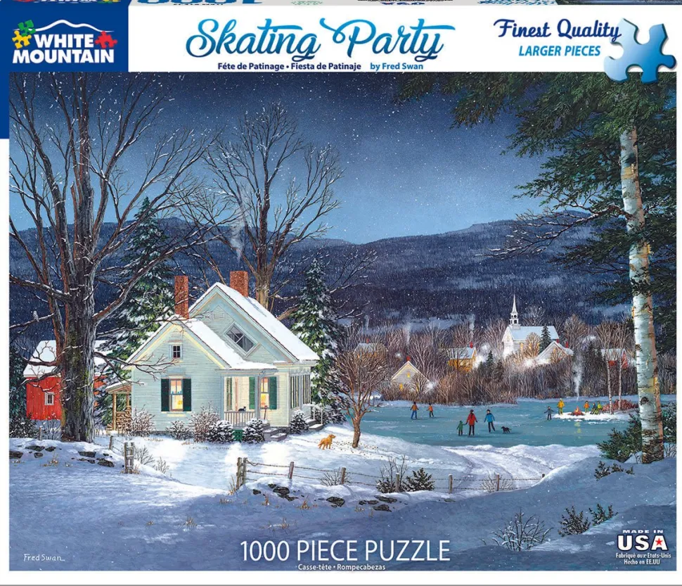Skating Party (1523pz) - 1000 Piece Jigsaw Puzzle
