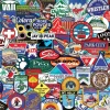 Ski Badges (1191pz) - 1000 Piece Jigsaw Puzzle