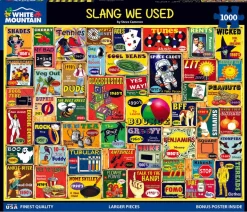 Slang We Used (1885pz) - 1000 Piece Jigsaw Puzzle