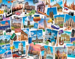 Snapshots of Europe (1601pz) - 1000 Piece Jigsaw Puzzle