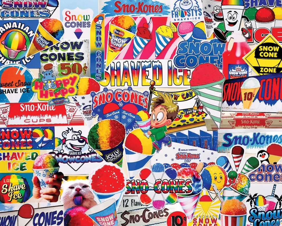 Snow Cones (1969pz) - 1000 Piece Jigsaw Puzzles