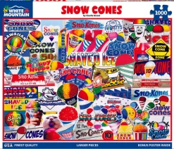 Snow Cones (1969pz) - 1000 Piece Jigsaw Puzzles