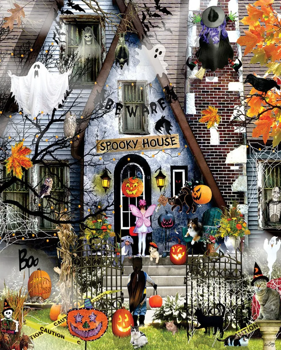 Spooky House (1824pz) - 1000 Piece Jigsaw Puzzle