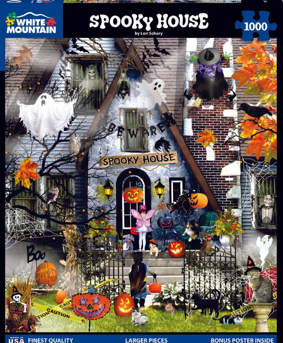 Spooky House (1824pz) - 1000 Piece Jigsaw Puzzle