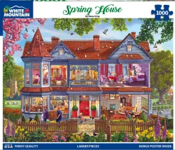 Spring House (2041pz) - 1000 Piece Jigsaw Puzzle