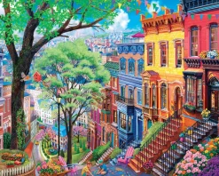Spring In The City (2024pz) - 1000 Piece Jigsaw Puzzle