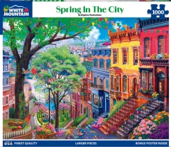 Spring In The City (2024pz) - 1000 Piece Jigsaw Puzzle