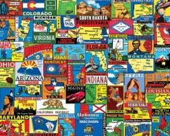 State Stickers (1661pz) - 1000 Piece
