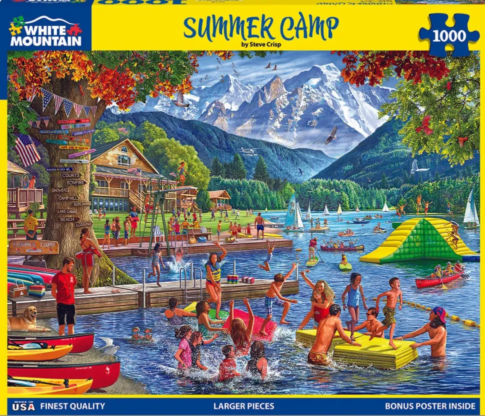 Summer Camp (2028pz) - 1000 Piece Jigsaw Puzzle