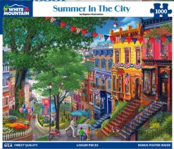 Summer In The City (2037pz) - 1000 Piece Jigsaw Puzzle