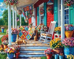 Summer Porch (2106pz) - 1000 Piece Jigsaw Puzzle
