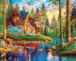 Summer Retreat (1907pz) - 1000 Piece Jigsaw Puzzle