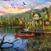 Sunset Cabin (1416pz) - 500 Pieces