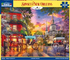 Sunset in New Orleans (1782pz) - 1000 Piece Jigsaw Puzzle