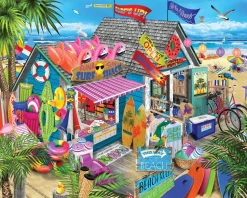 Surf Shack (1842pz) - 1000 Piece Jigsaw Puzzle