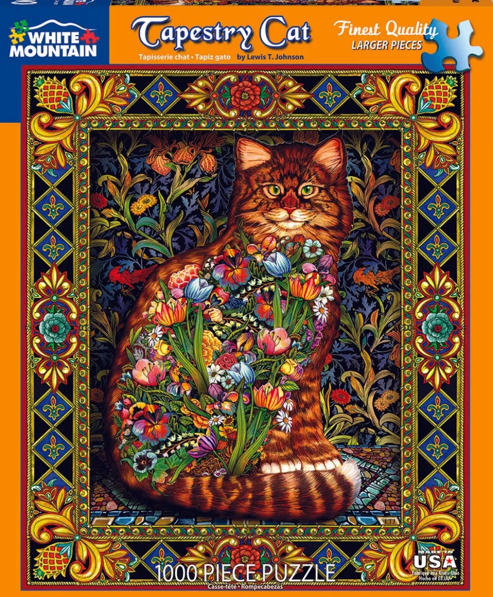 Tapestry Cat (402pz) - 1000 Pieces