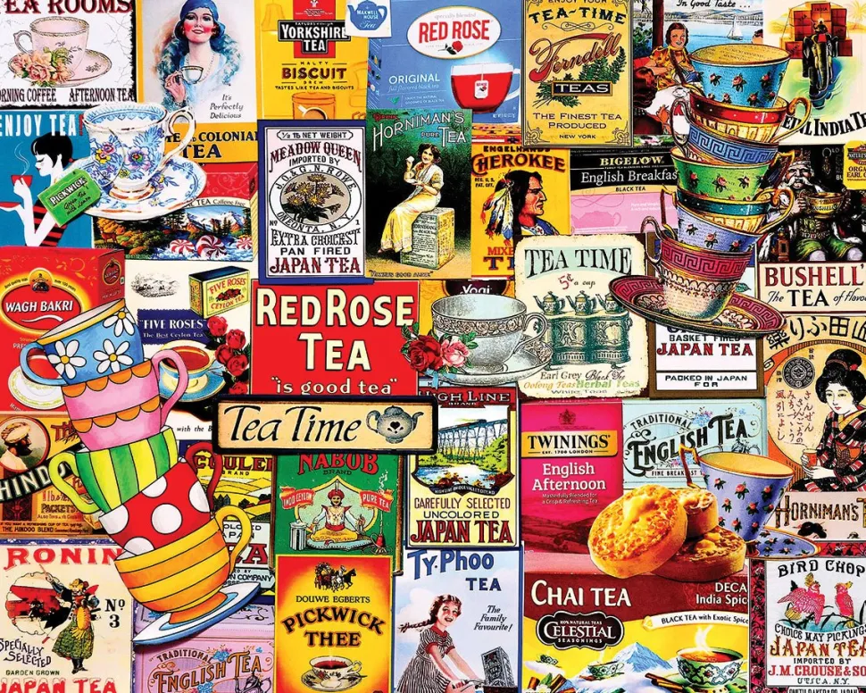 Teatime (2068pz) - 1000 Piece Jigsaw Puzzle