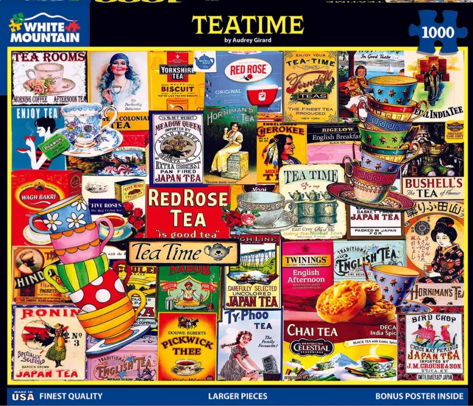 Teatime (2068pz) - 1000 Piece Jigsaw Puzzle