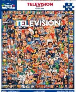 Television History (270pz) - 1000 Piece Jigsaw Puzzle
