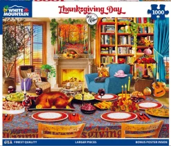 Thanksgiving Day (2000pz) - 1000 Piece Jigsaw Puzzle