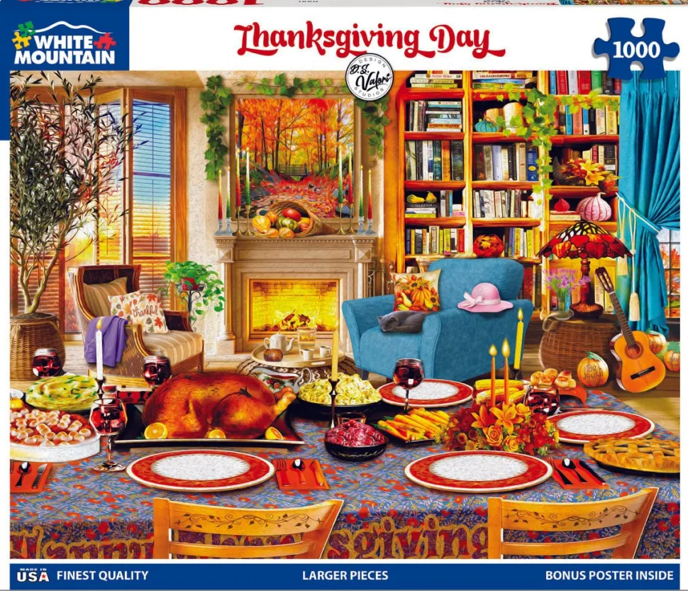 Thanksgiving Day (2000pz) - 1000 Piece Jigsaw Puzzle