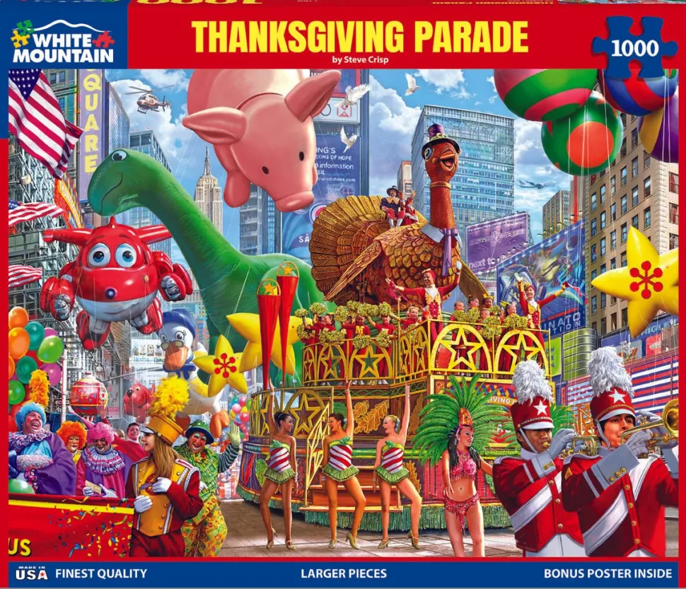 Thanksgiving Parade (1769pz) - 1000 Piece Jigsaw Puzzle