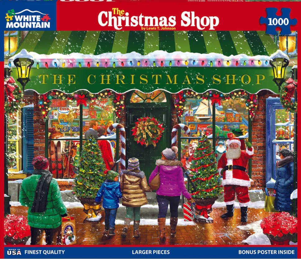 The Christmas Shop (1792pz) - 1000 Piece Jigsaw Puzzle