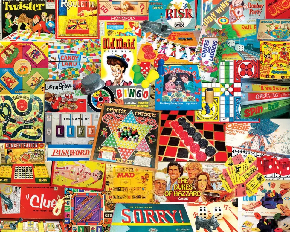 The Games We Played (924pz) - 1000 Pieces