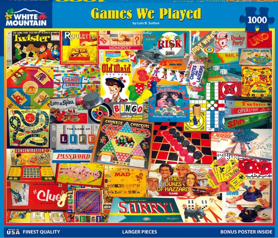 The Games We Played (924pz) - 1000 Pieces