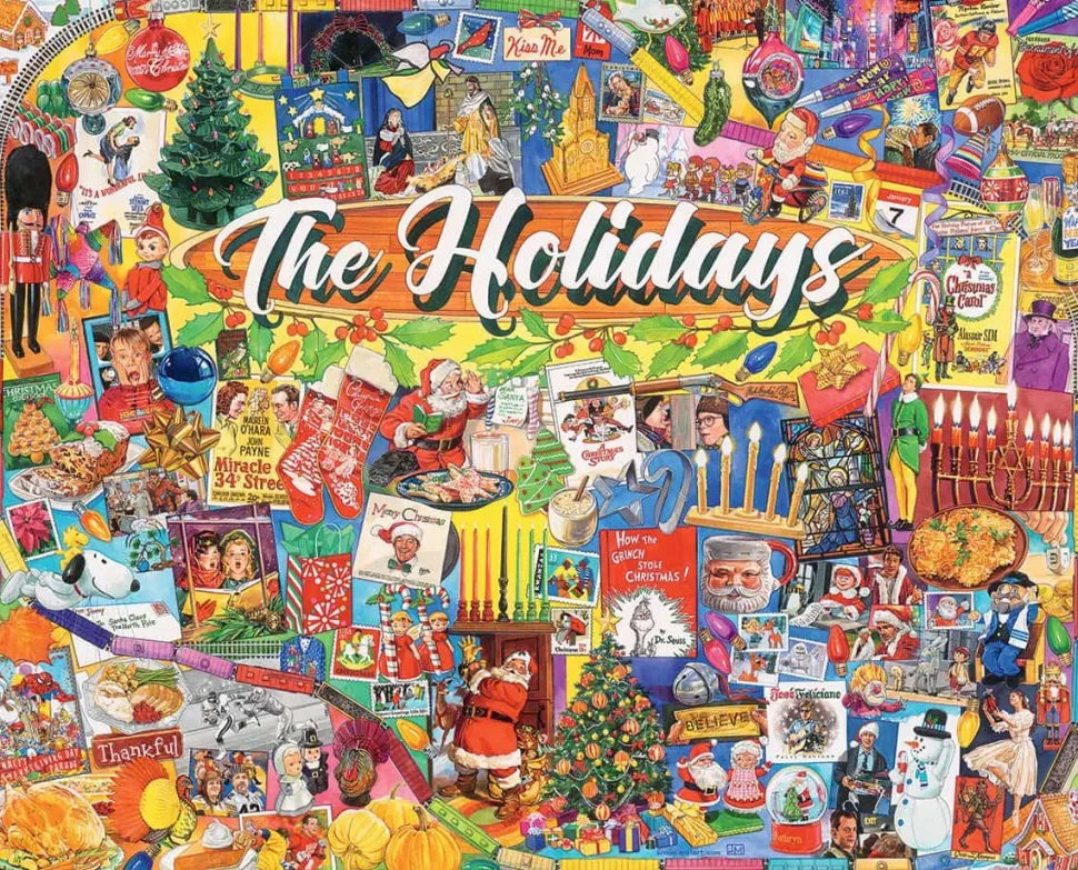 The Holidays (1441pz) - 1000 Piece Jigsaw Puzzle