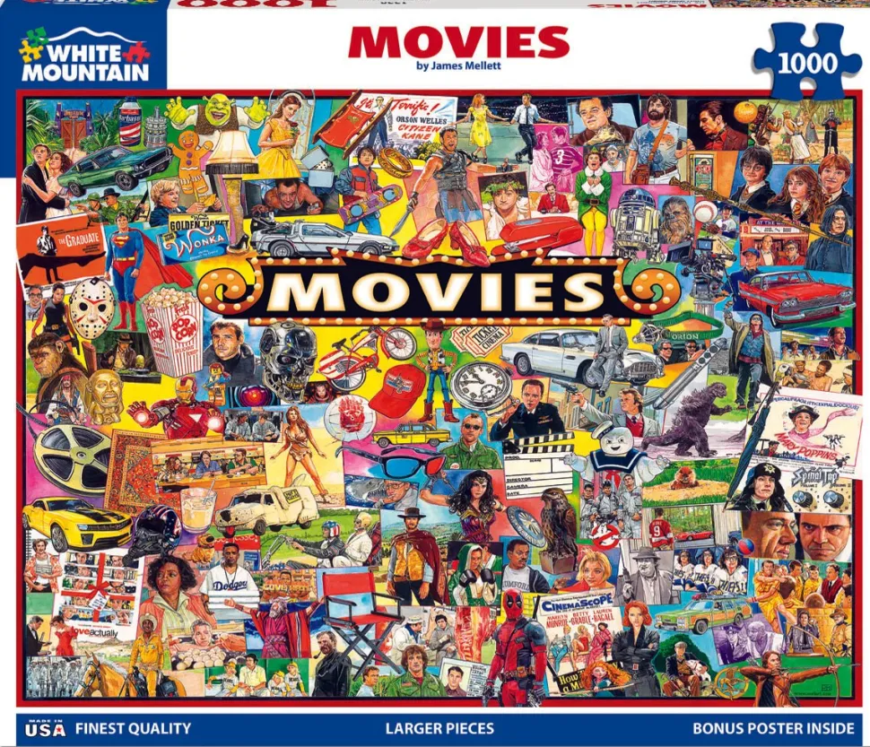 The Movies (1338pz) - 1000 Pieces