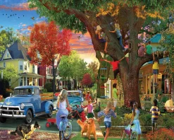 The Neighborhood (1908pz) - 1000 Piece Jigsaw Puzzle