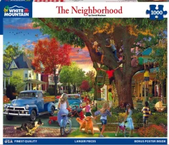 The Neighborhood (1908pz) - 1000 Piece Jigsaw Puzzle