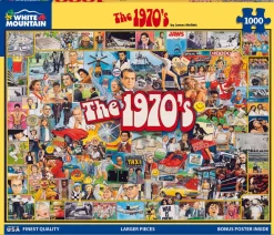The 1970's (478pz) - 1000 Piece Jigsaw Puzzle