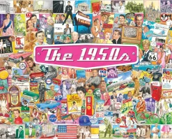 The 1950's (1536pz) - 1000 Piece Jigsaw Puzzle
