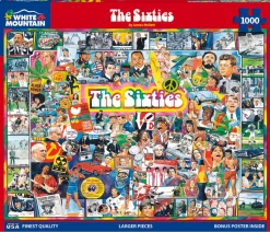 The Sixties (305pz) - 1000 Piece Jigsaw Puzzle
