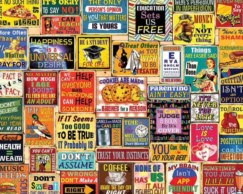 Things I Have Learned (2062pz) - 1000 Piece Jigsaw Puzzle