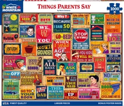 Things Parents Say (1760pz) - 1000 Piece Jigsaw Puzzle
