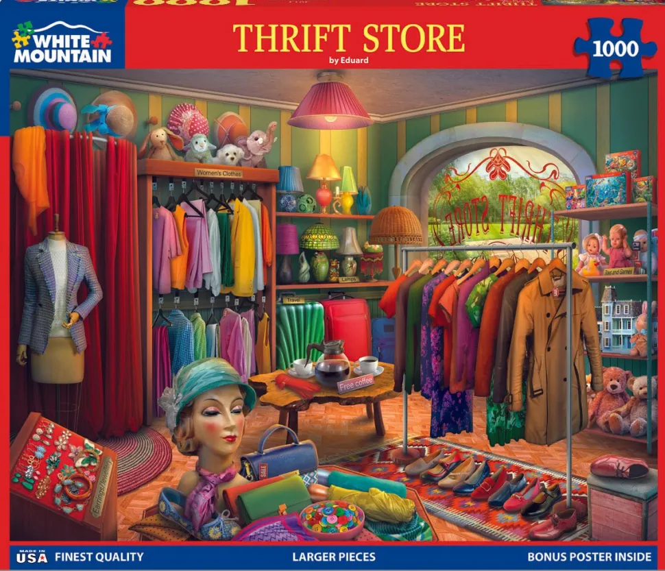 Thrift Store (2012pz) - 1000 Piece Jigsaw Puzzle