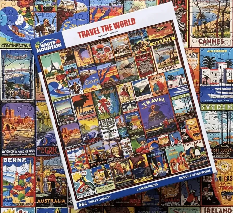 Travel The World (1153pz) - 500 Pieces