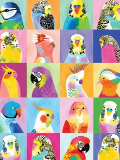 Tropical Birds (1981pz) - 500 Piece Jigsaw Puzzle
