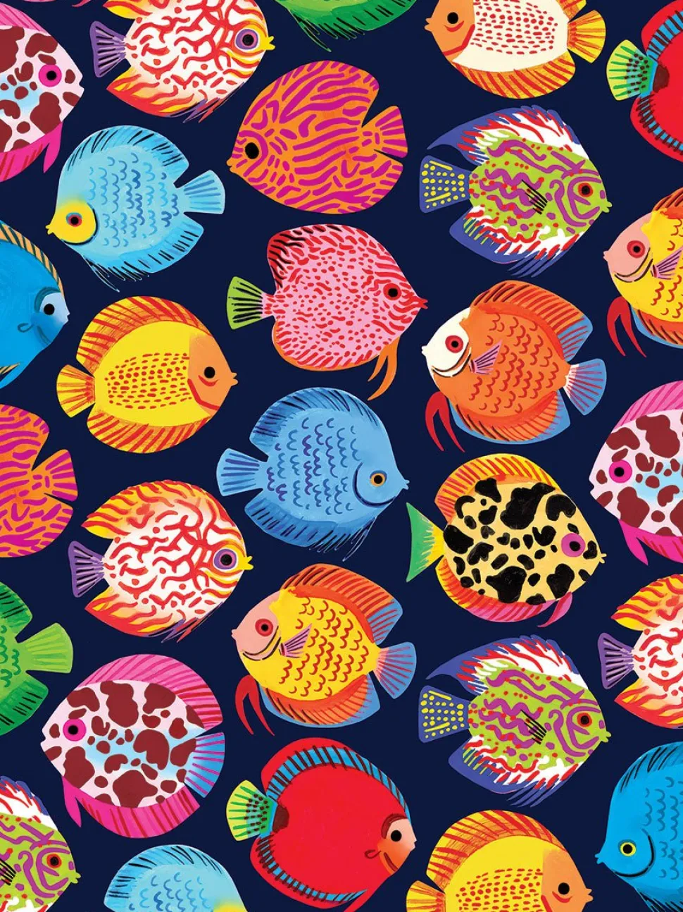 Tropical Fish (1982pz) - 500 Piece Jigsaw Puzzle