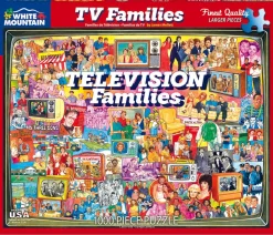 TV Families (1124pz) - 1000 Piece Jigsaw Puzzle