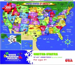 United States of America (1021pz) - 300 Piece Jigsaw Puzzle